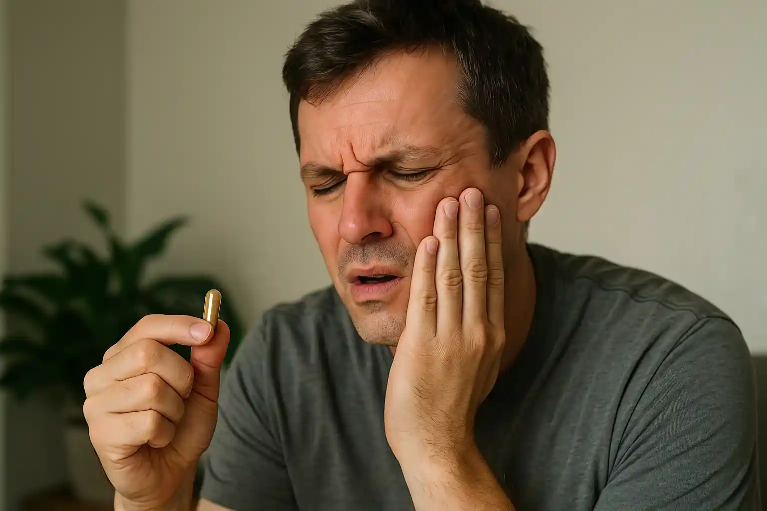 مردی که داروی گیاهی مصرف کرده و دچار عوارض شده